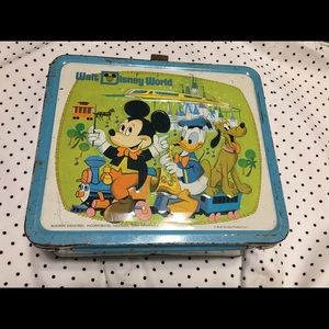 Vintage Disney Tin Lunchbox